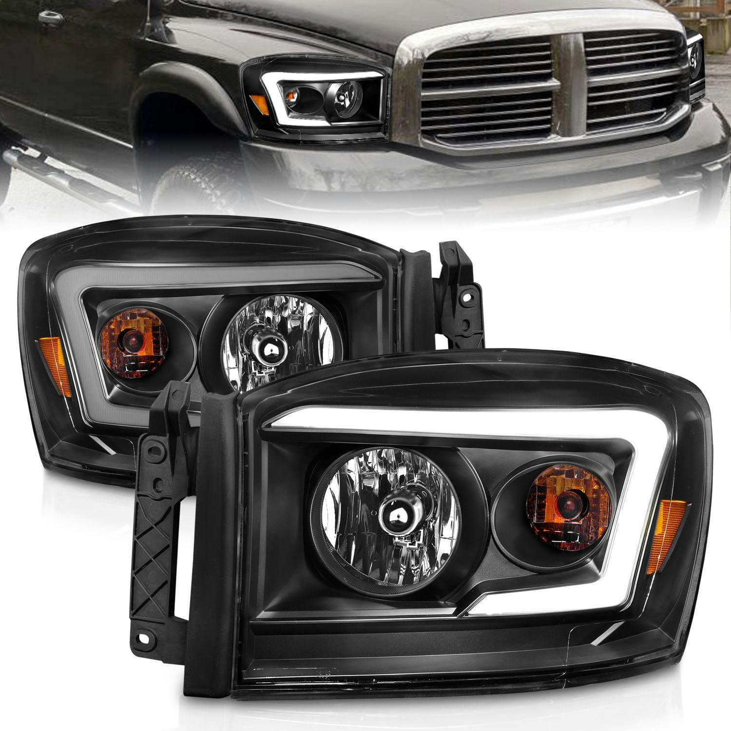 AnzoUSA 111524 Crystal Headlight Set