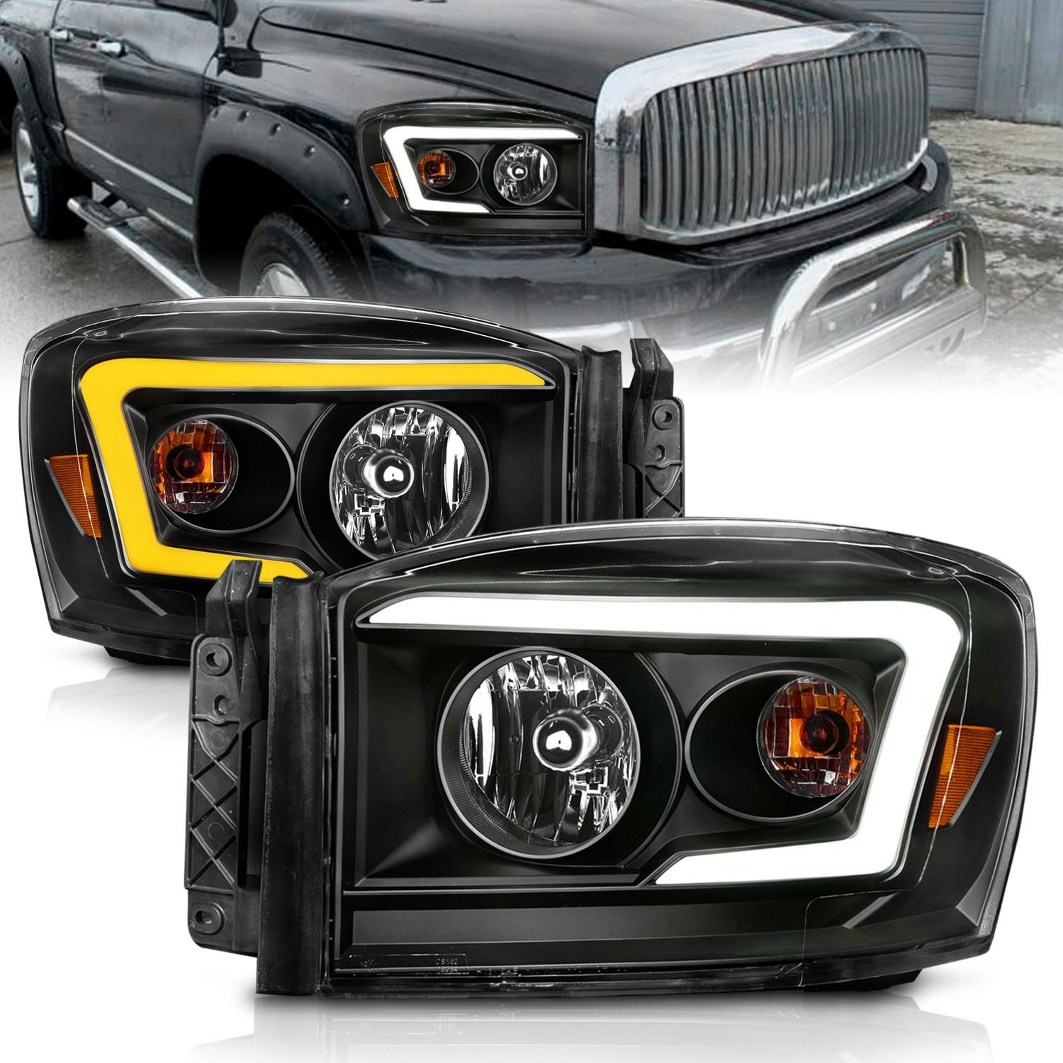 AnzoUSA 111526 Crystal Headlight Set