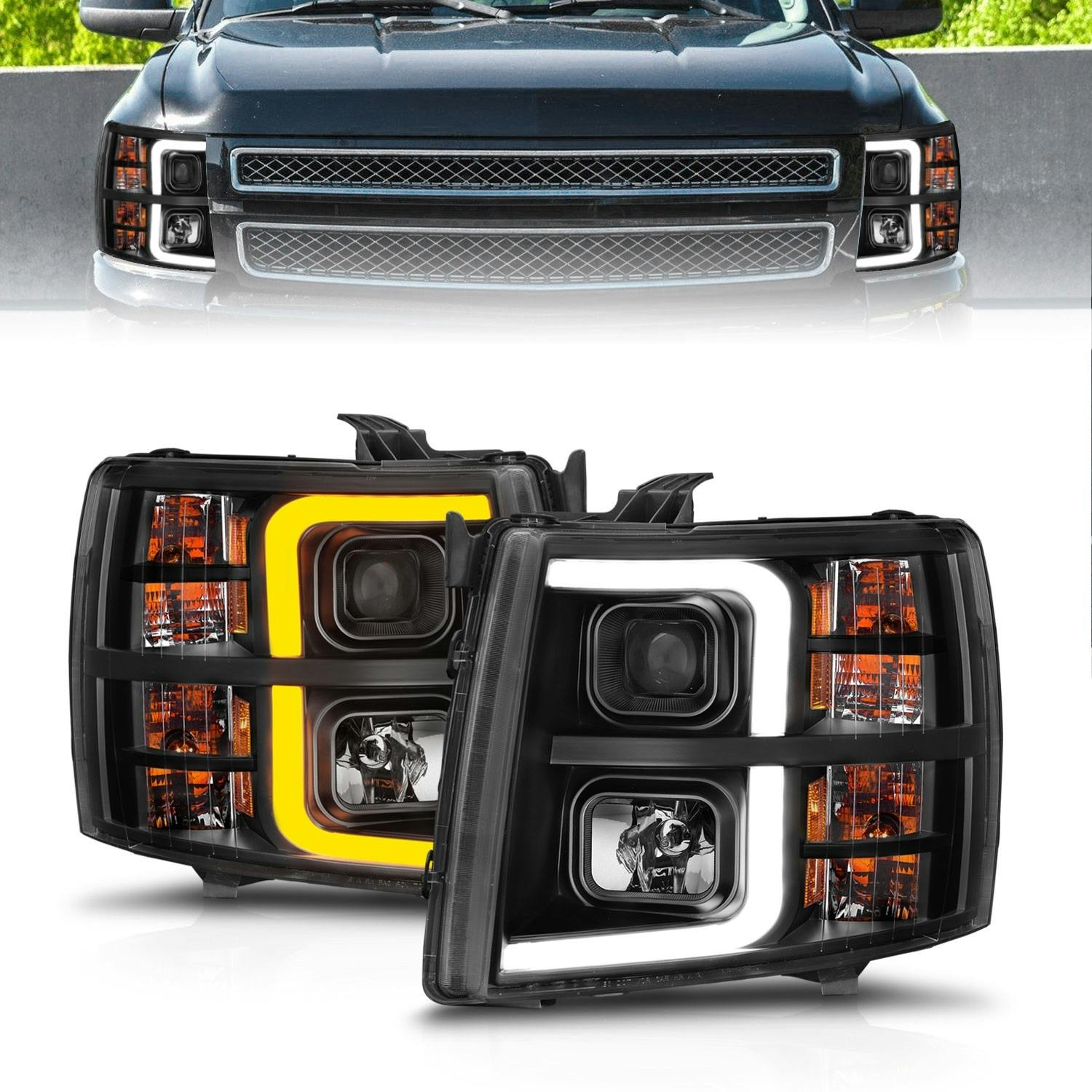 AnzoUSA 111545 Projector Headlight Set