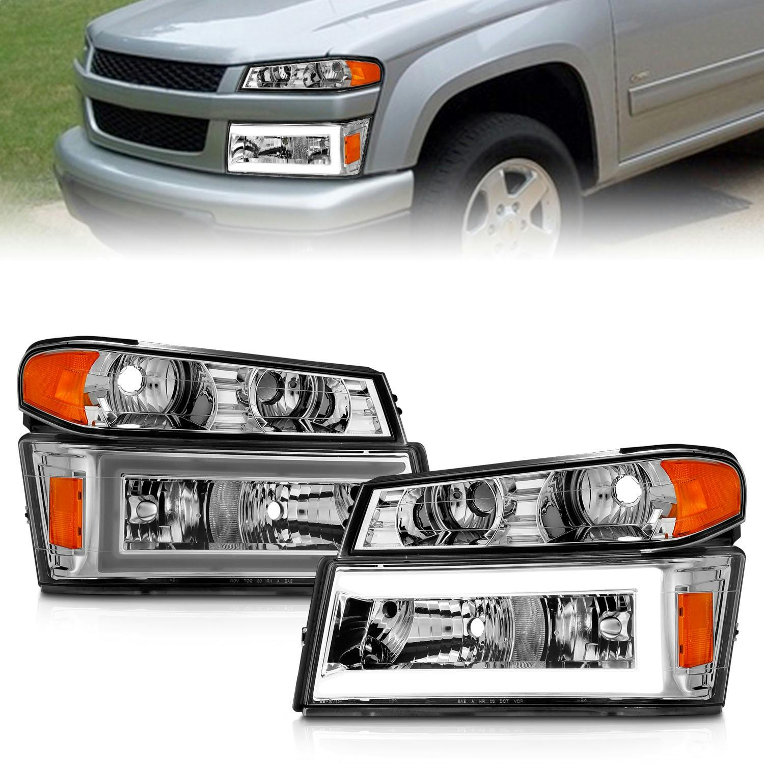 AnzoUSA 111559 Crystal Headlight Set