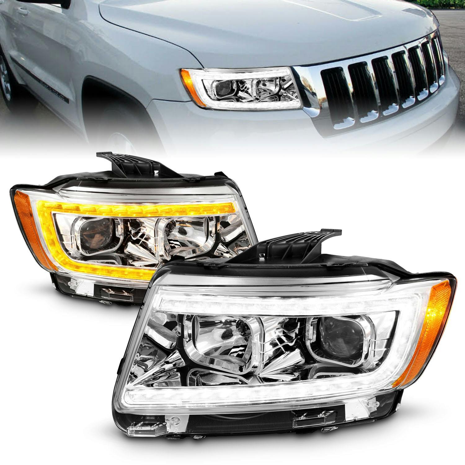 AnzoUSA 111569 Projector Headlight Set