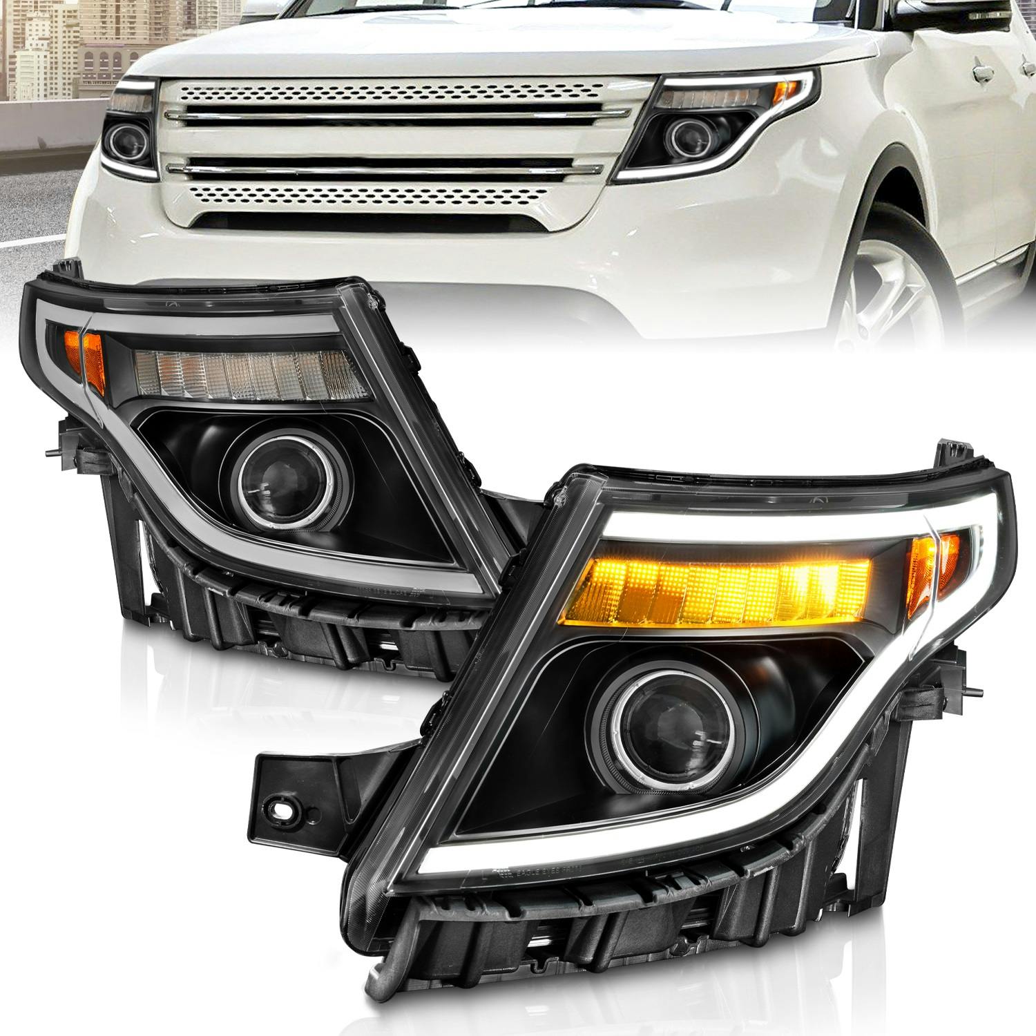 AnzoUSA 111575 Projector Headlight Set