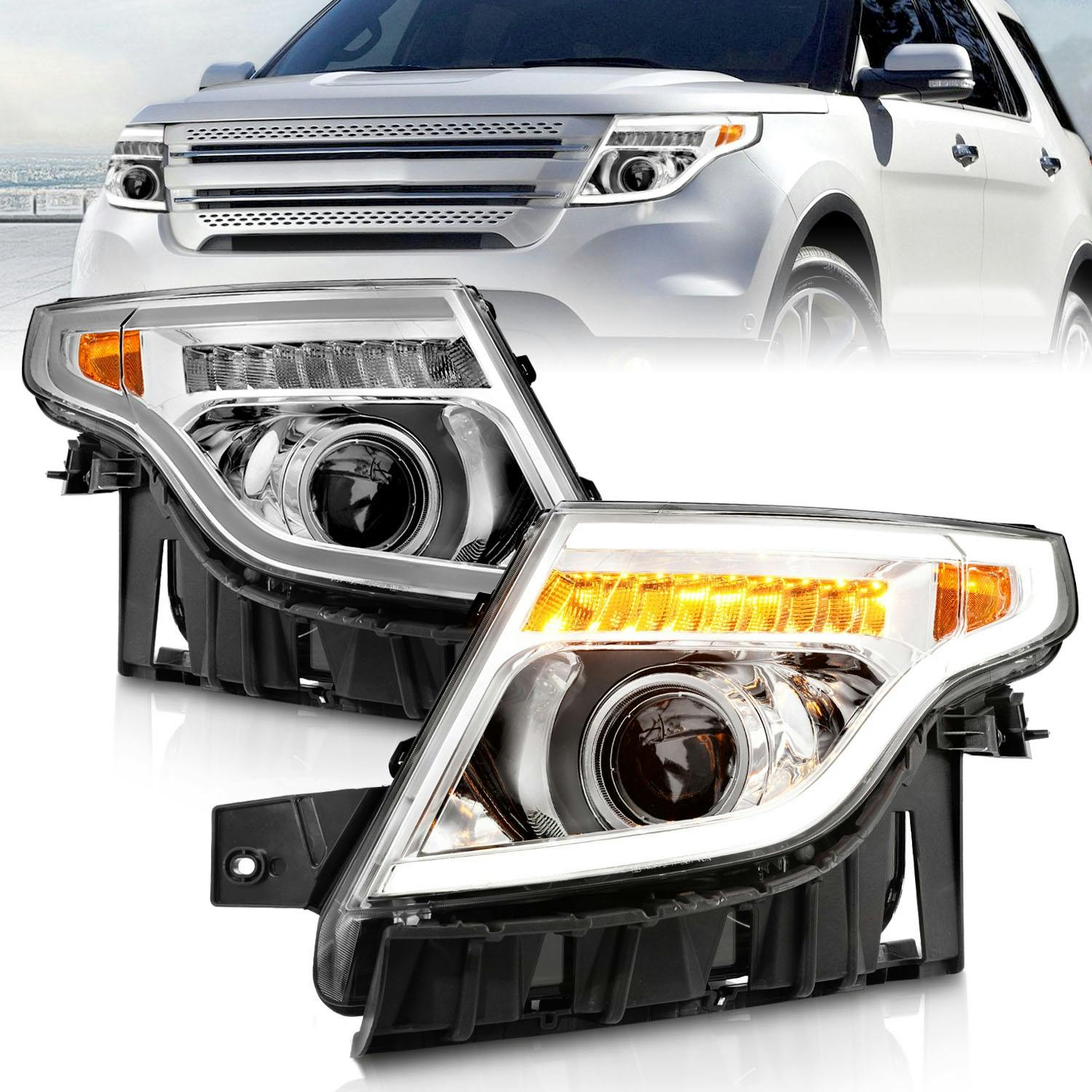 AnzoUSA 111576 Projector Headlight Set