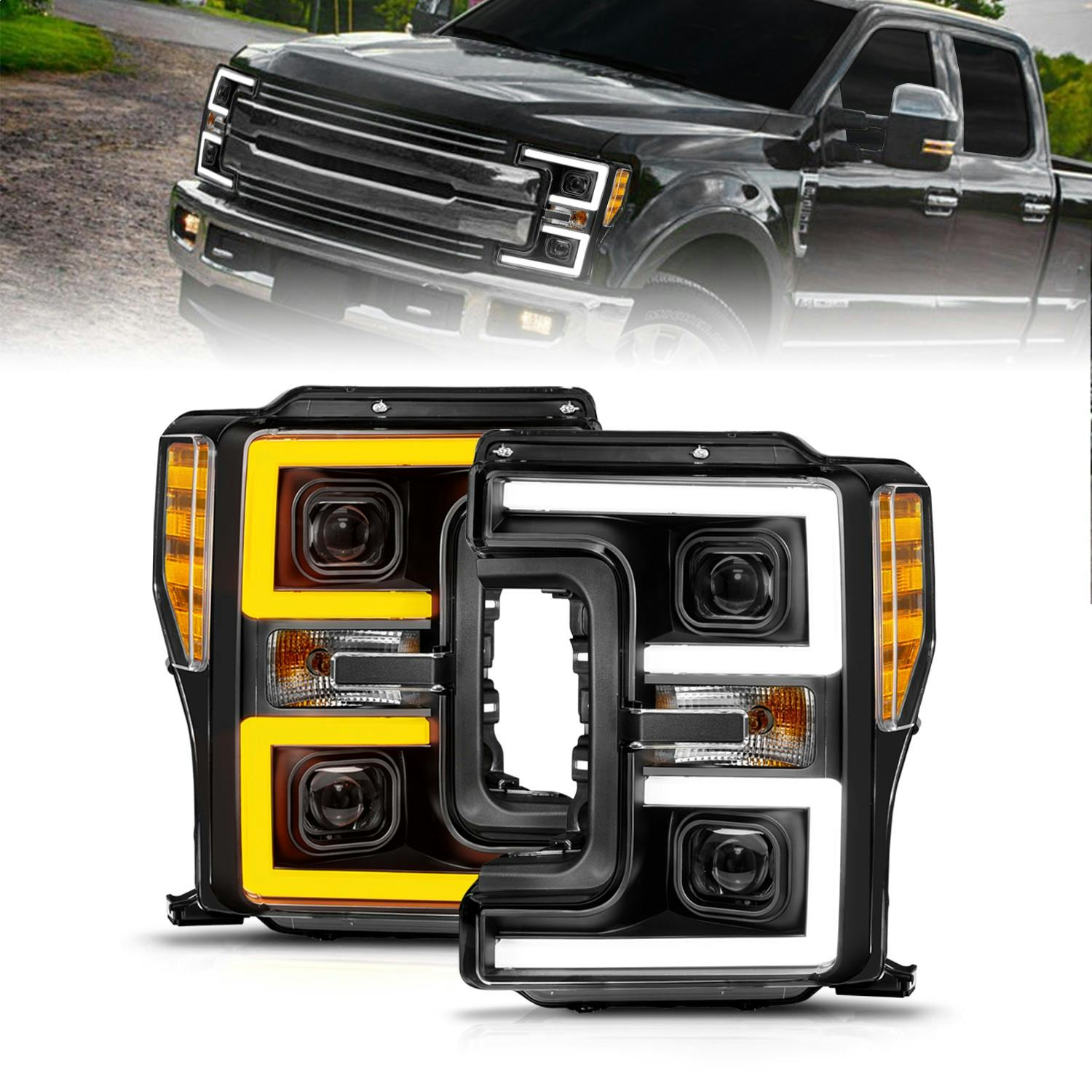 AnzoUSA 111577 LED Projector Headlight