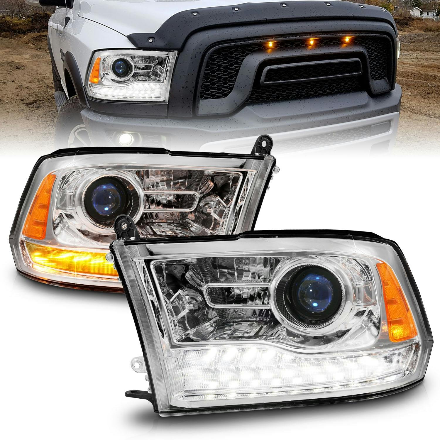 AnzoUSA 111610 Projector Headlight Set