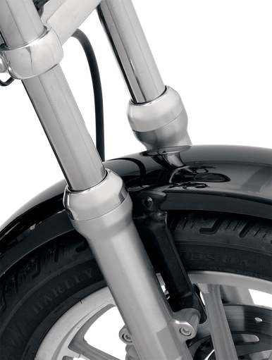 DRAG SPECIALTIES Fork Boot Covers - 39 mm - '88-'20 XL | '99-'05 FXD - OEM Replacement Number 46002-87 74487