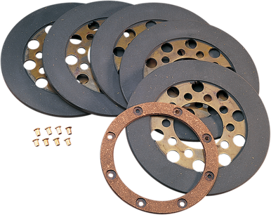 DRAG SPECIALTIES Clutch Plate Kit 17-0010A-BOX