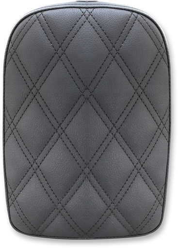 SADDLEMEN Lattice Stitched Pad - Black -7" SA1023