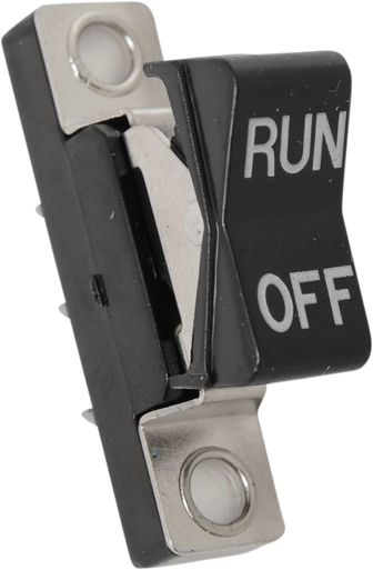 DRAG SPECIALTIES Rocker Switch - Run/Off - Black 26-0189-HC3