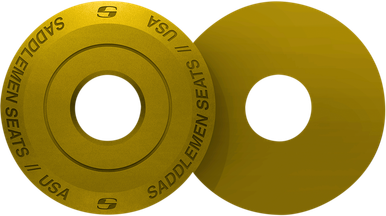 SADDLEMEN Fender Seat Washer - Gold 14707GD