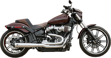 S&S CYCLE 2:1 50 State Exhaust for M8 Softail - Chrome 550-0847B