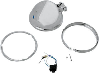 DRAG SPECIALTIES Bottom Mount Headlight Shell - 5-3/4" - Chrome 20-6002S-BX-LB1