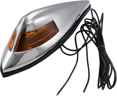 DRAG SPECIALTIES Nostalgia Front Fender Light - Amber 12-0025-BC312