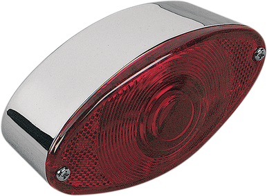 DRAG SPECIALTIES Taillight - Cat Eye - Red Lens 12-0042LEDBXLB1