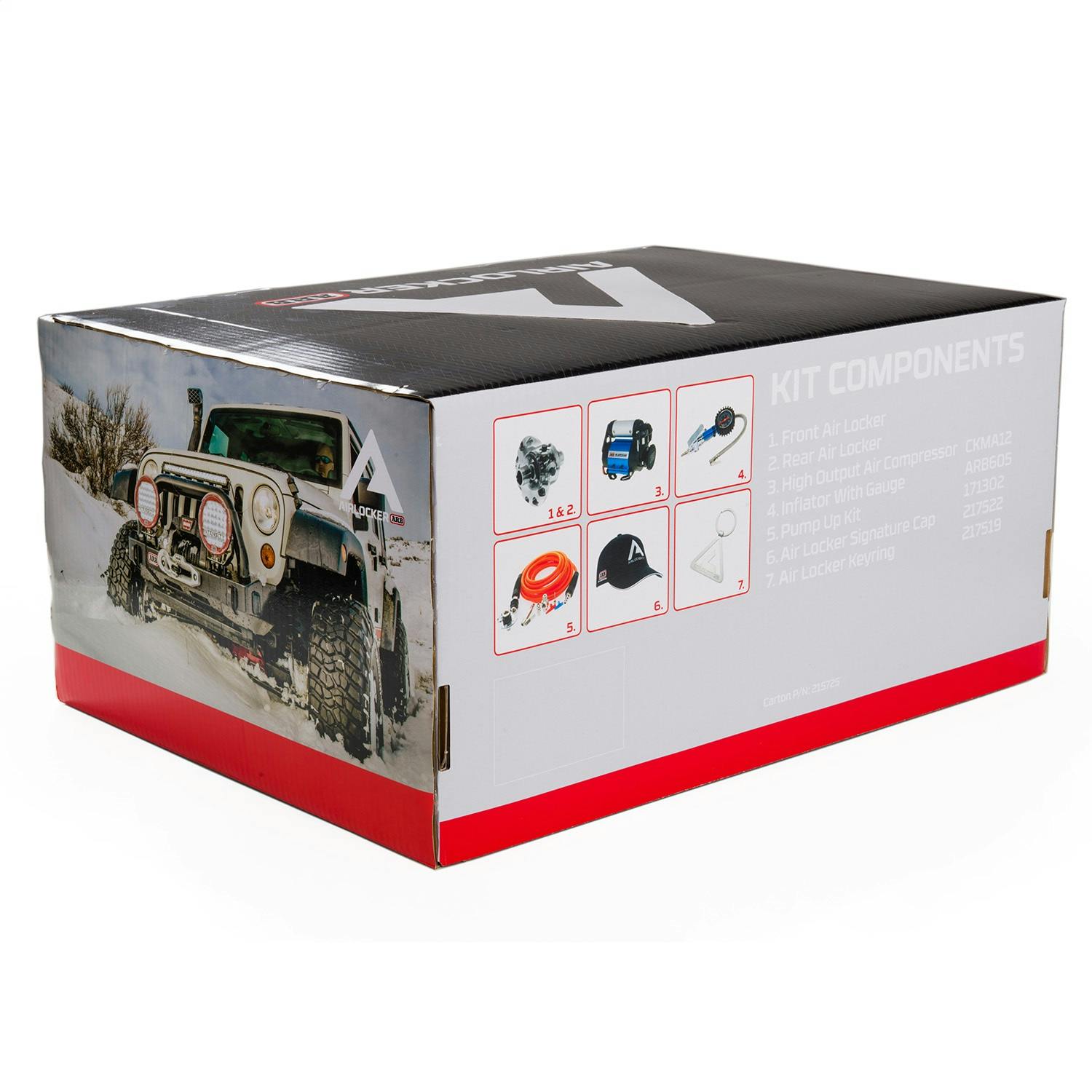 ARB, USA 117/167KIT3 Air Locker Traction Pack