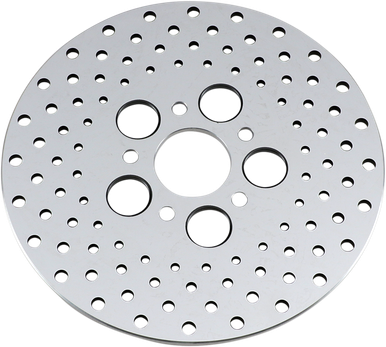 DRAG SPECIALTIES Polished Stainless Steel Rotor - 10" 060173ASP-BC647