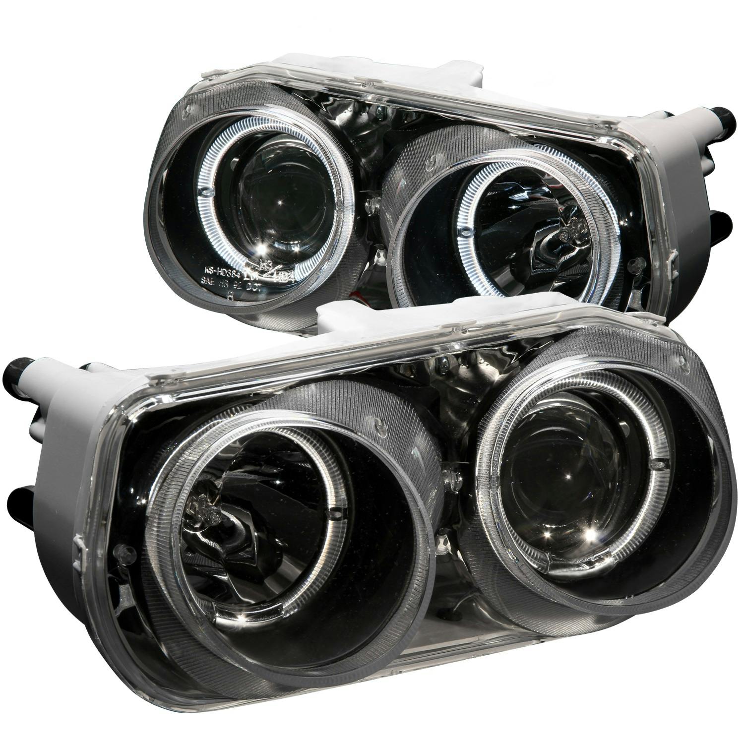 AnzoUSA 121003 Projector Headlight Set w/Halo