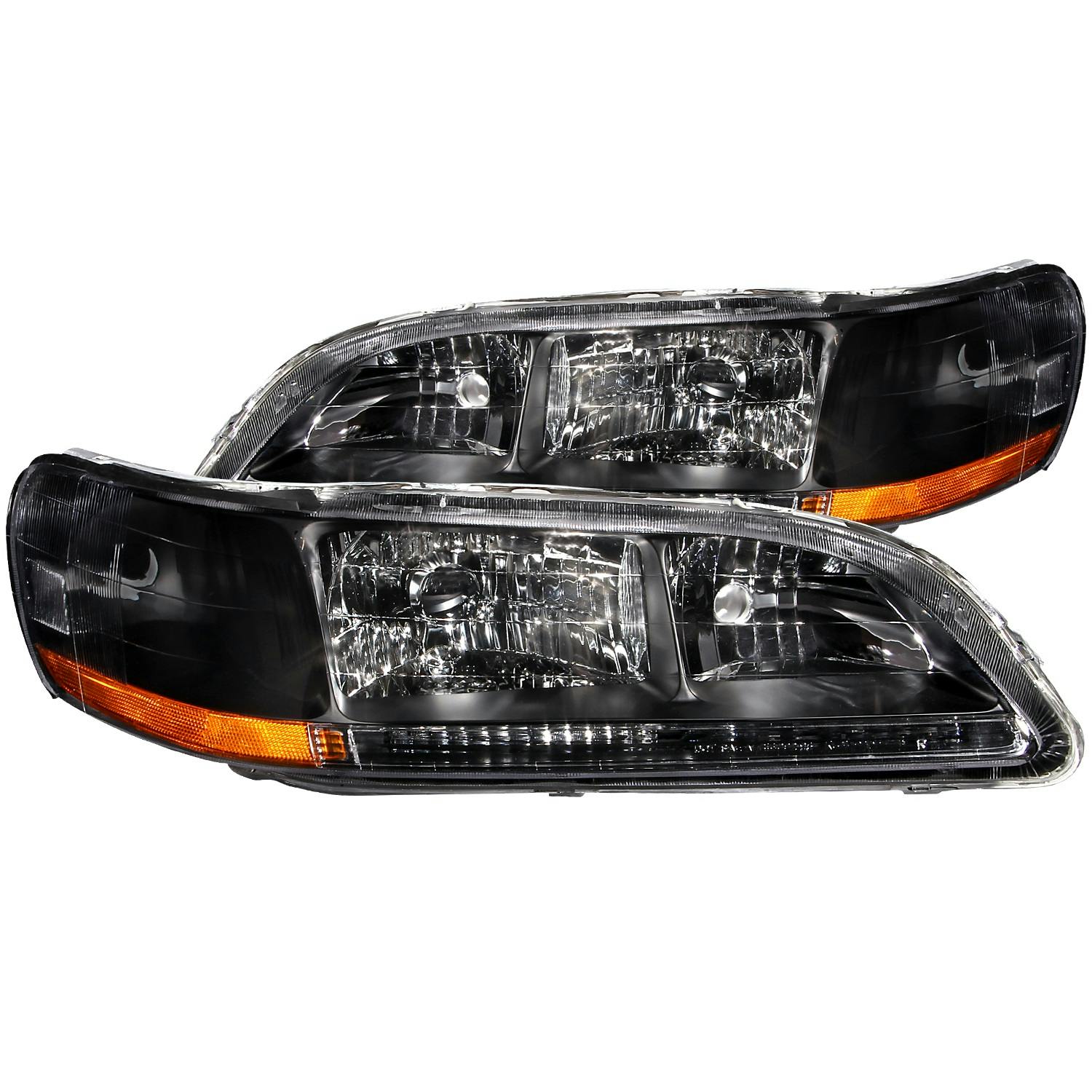 AnzoUSA 121052 Crystal Headlight Set