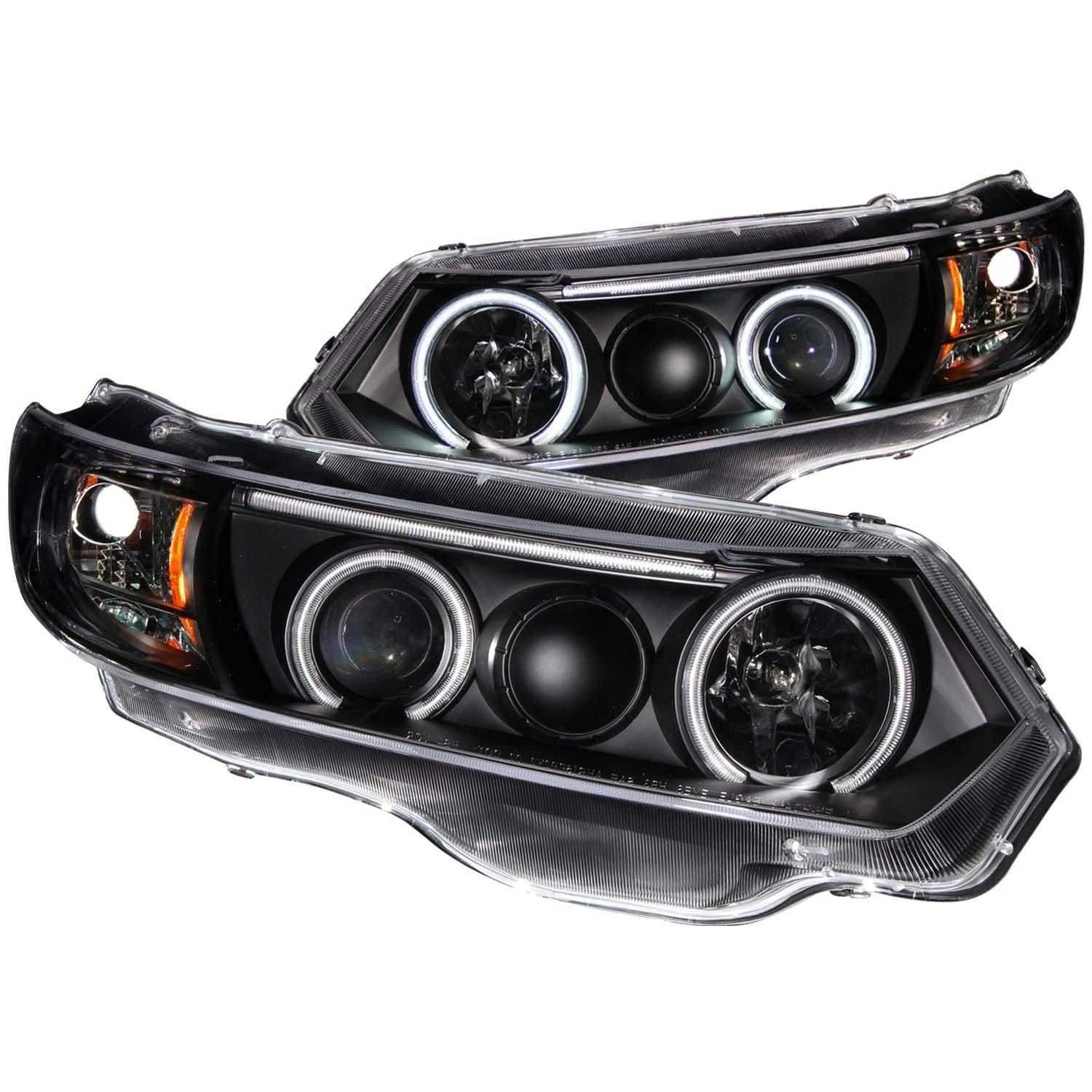 AnzoUSA 121062 Projector Headlight Set w/Halo