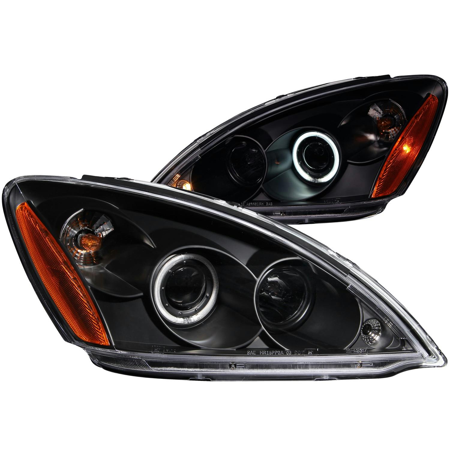 AnzoUSA 121102 Projector Headlight Set w/Halo