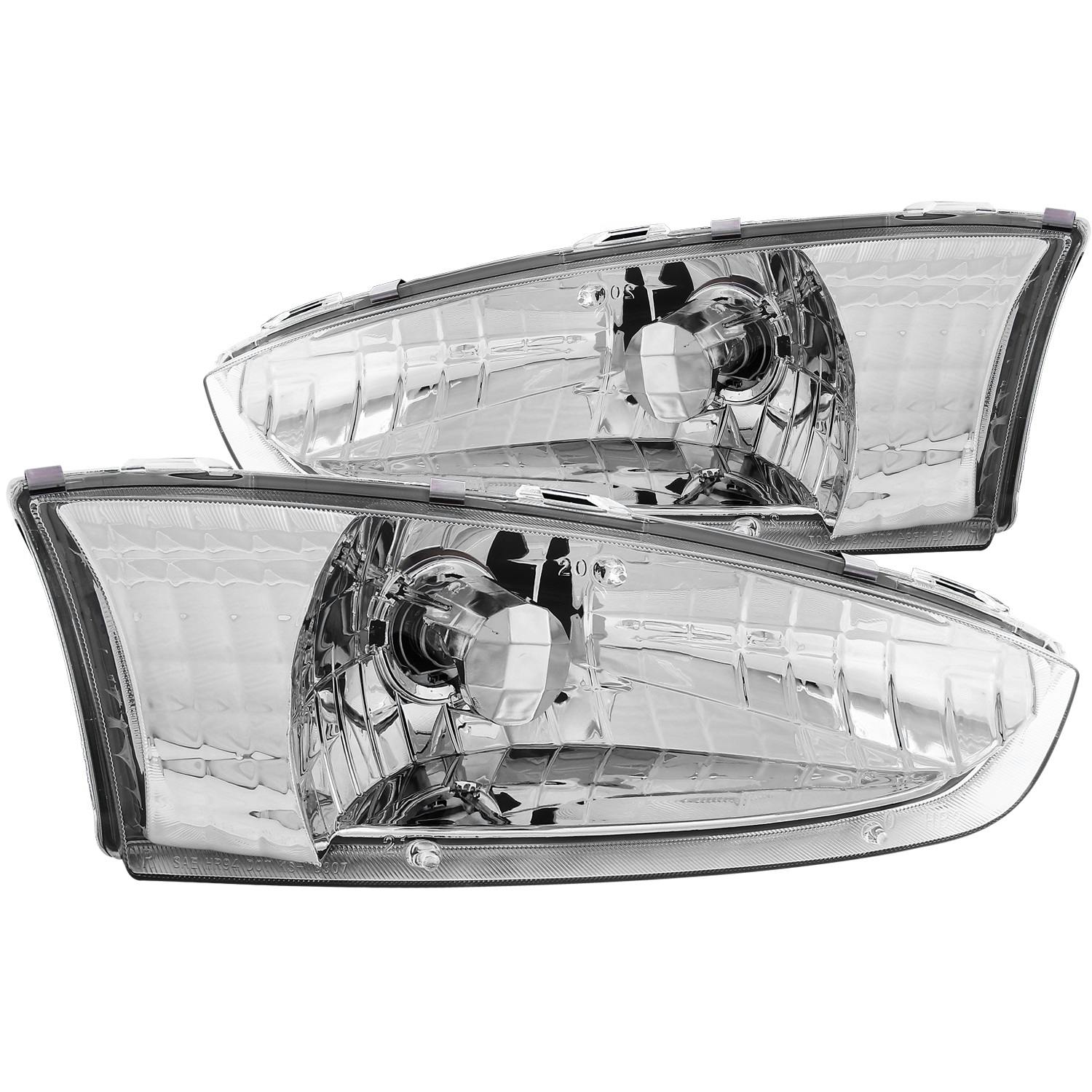 AnzoUSA 121106 Crystal Headlights Chrome