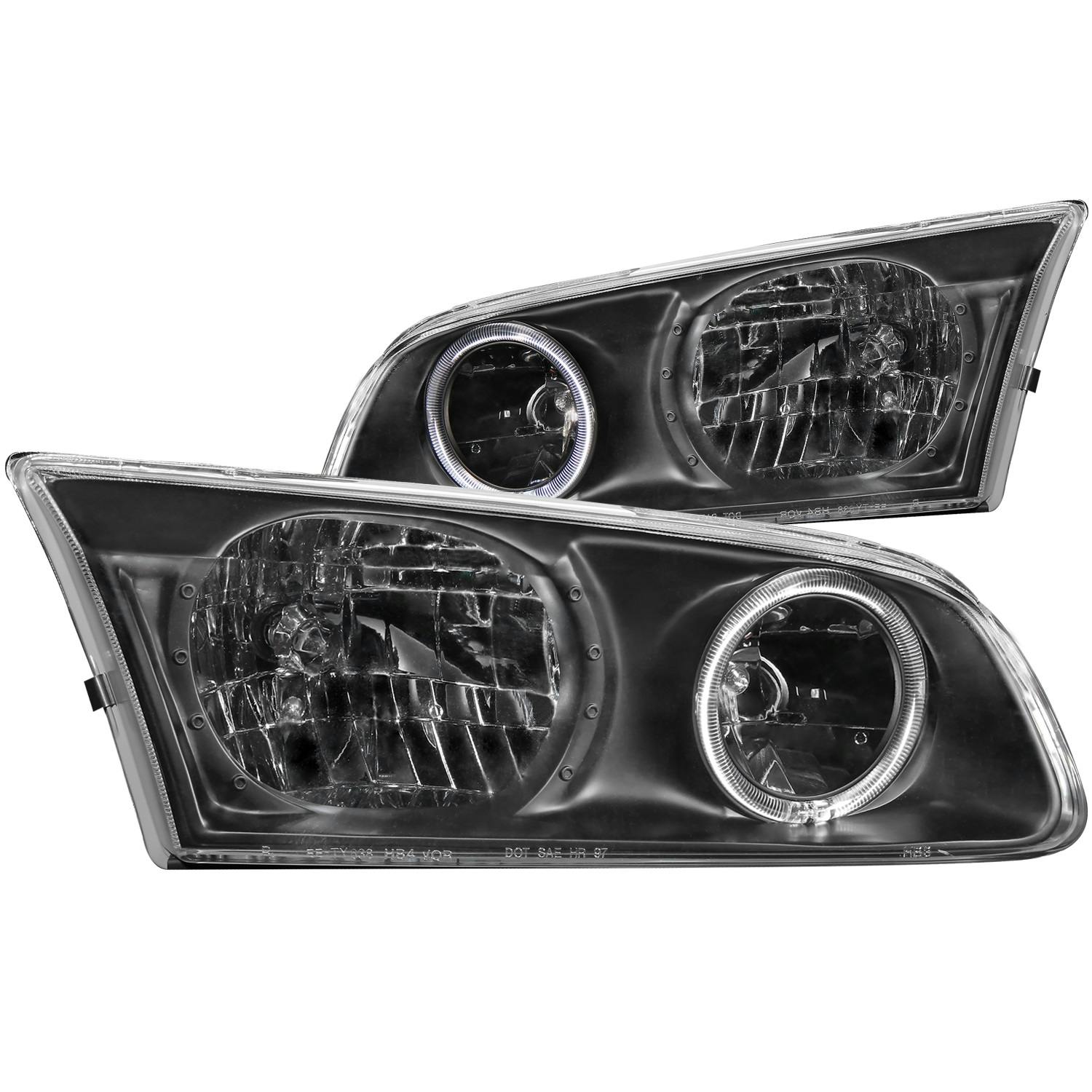 AnzoUSA 121123 Crystal Headlight Set w/Halo