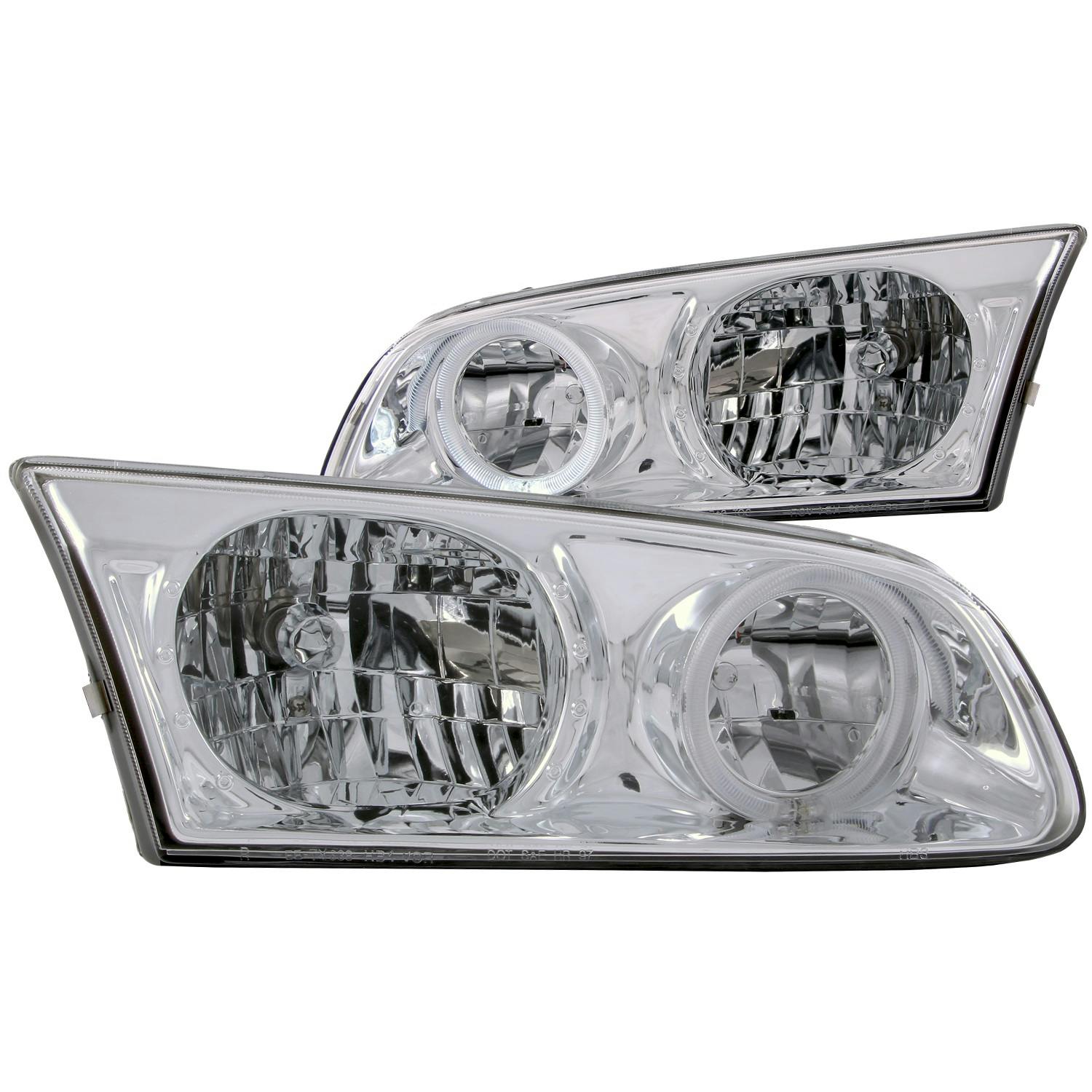 AnzoUSA 121124 Crystal Headlight Set w/Halo