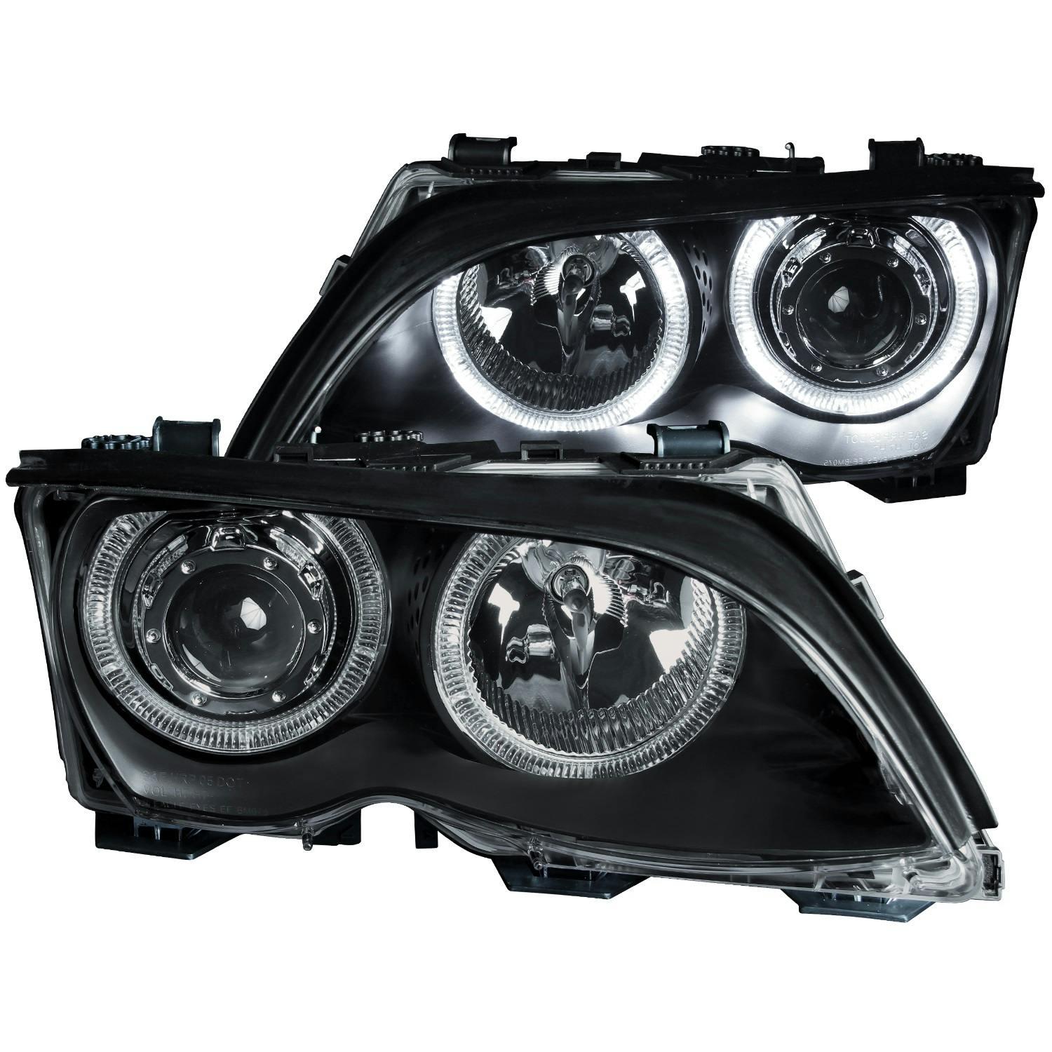 AnzoUSA 121140 Projector Headlight Set w/Halo