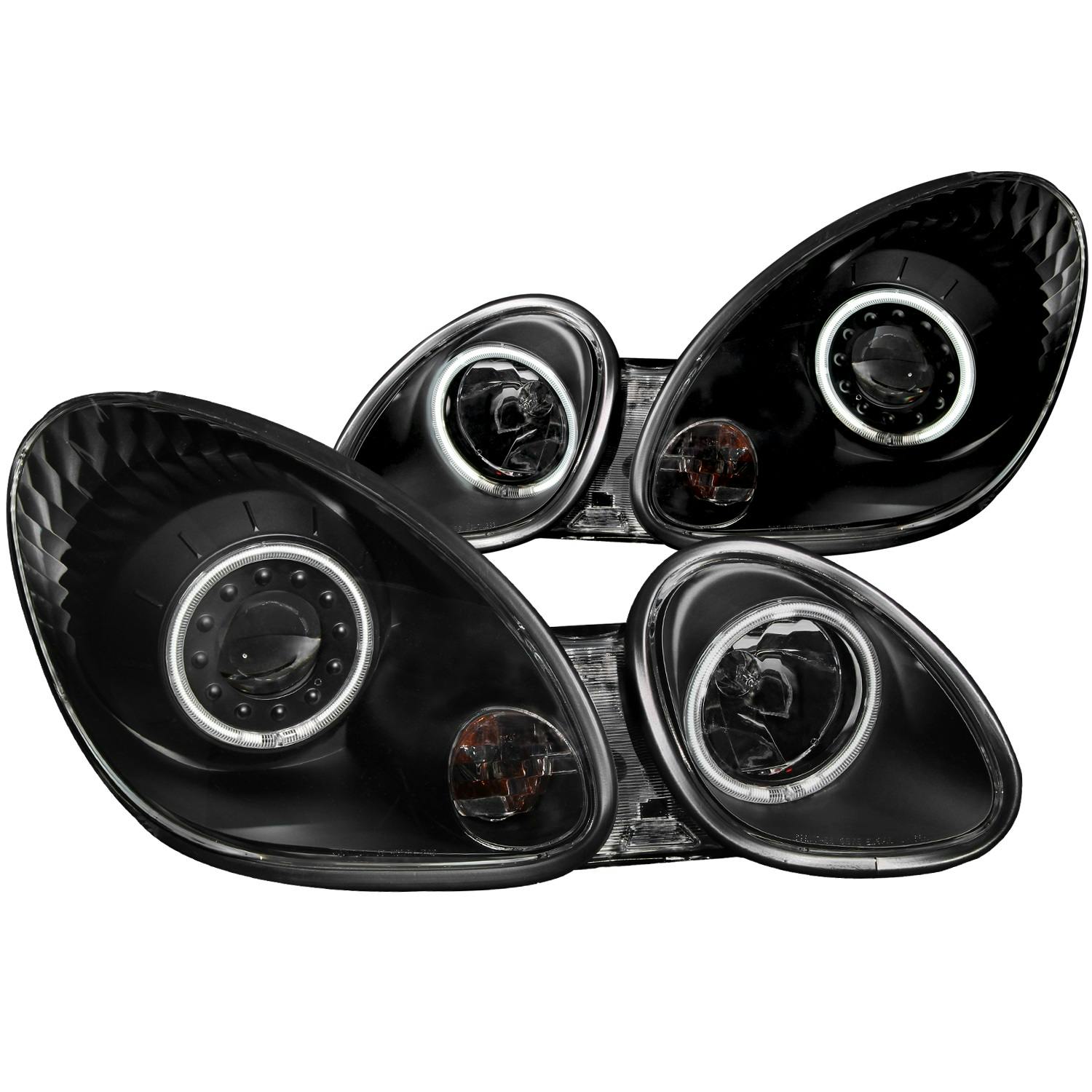 AnzoUSA 121144 Projector Headlight Set w/Halo