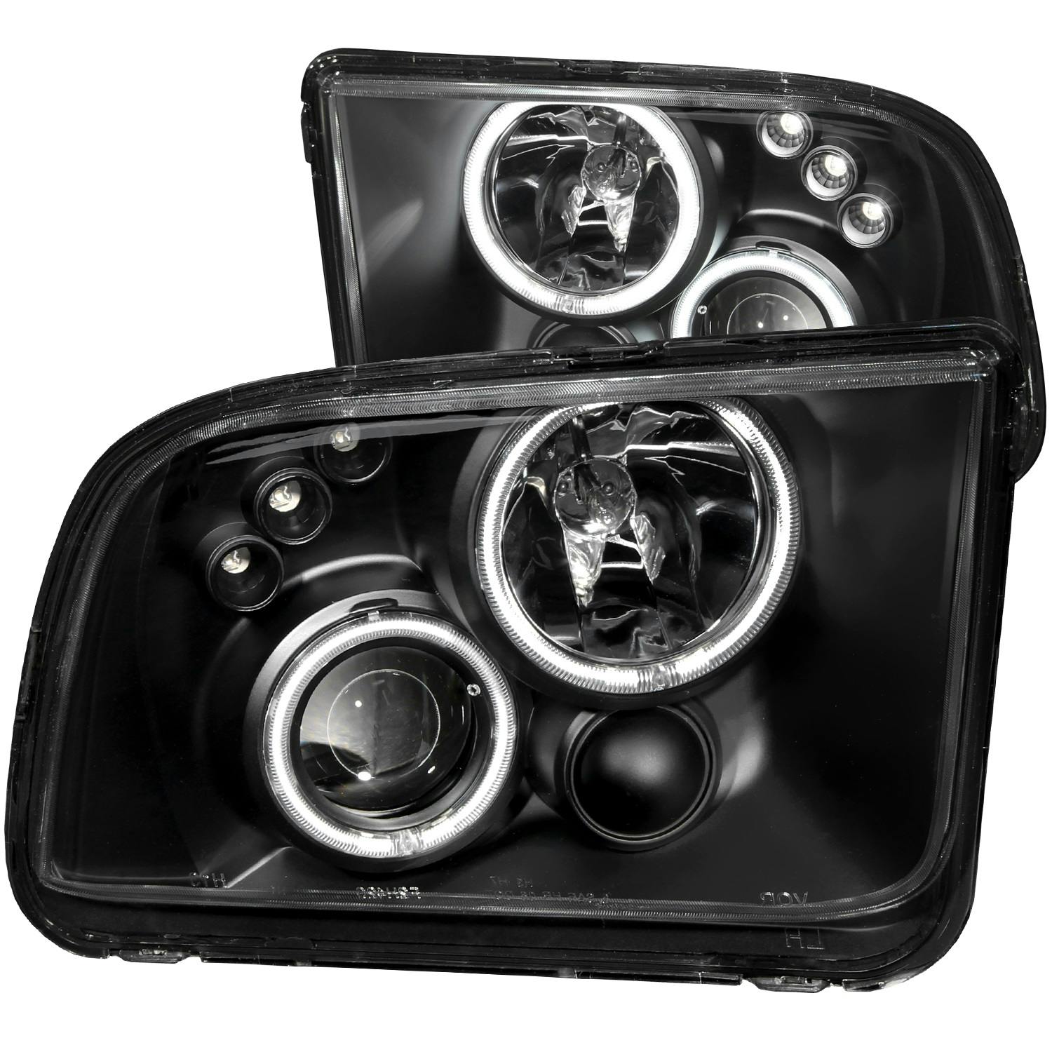 AnzoUSA 121166 Projector Headlight Set w/Halo