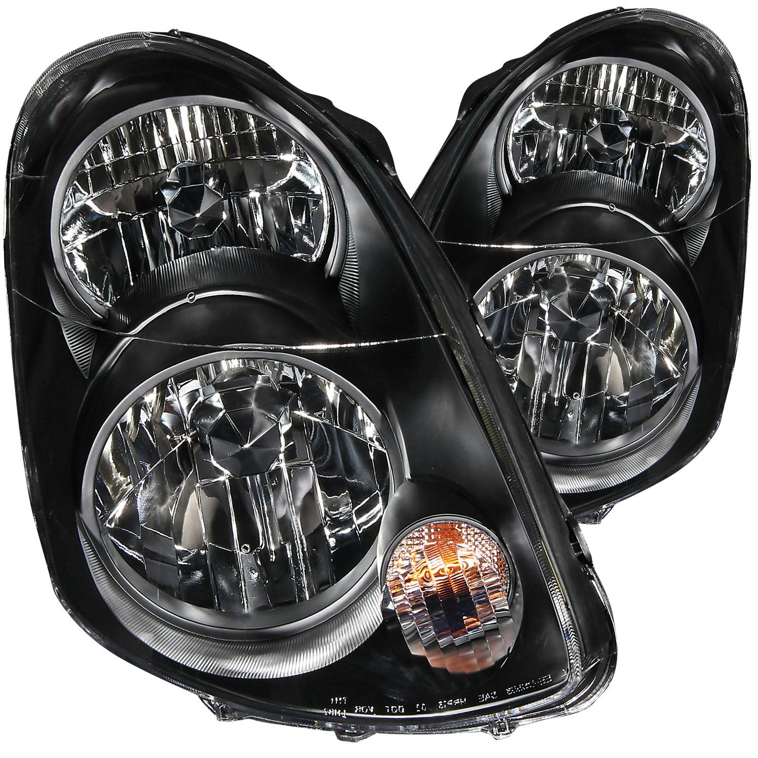 AnzoUSA 121172 Crystal Headlight Set