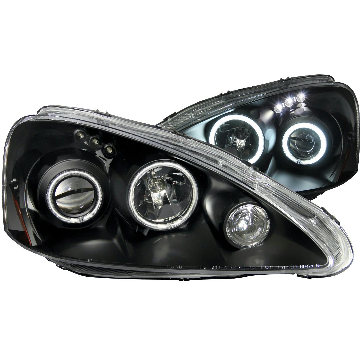AnzoUSA 121197 Projector Headlight Set w/Halo