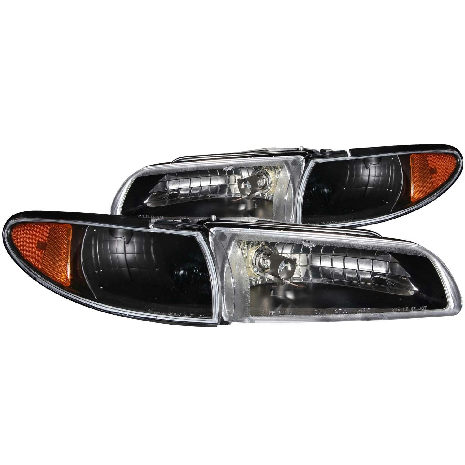 AnzoUSA 121201 Crystal Headlight Set