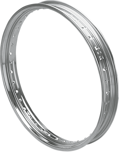 DRAG SPECIALTIES Front Rim - Drop-Center - 2.15" x 21" - 40 Hole 43662-80B-PWLB1