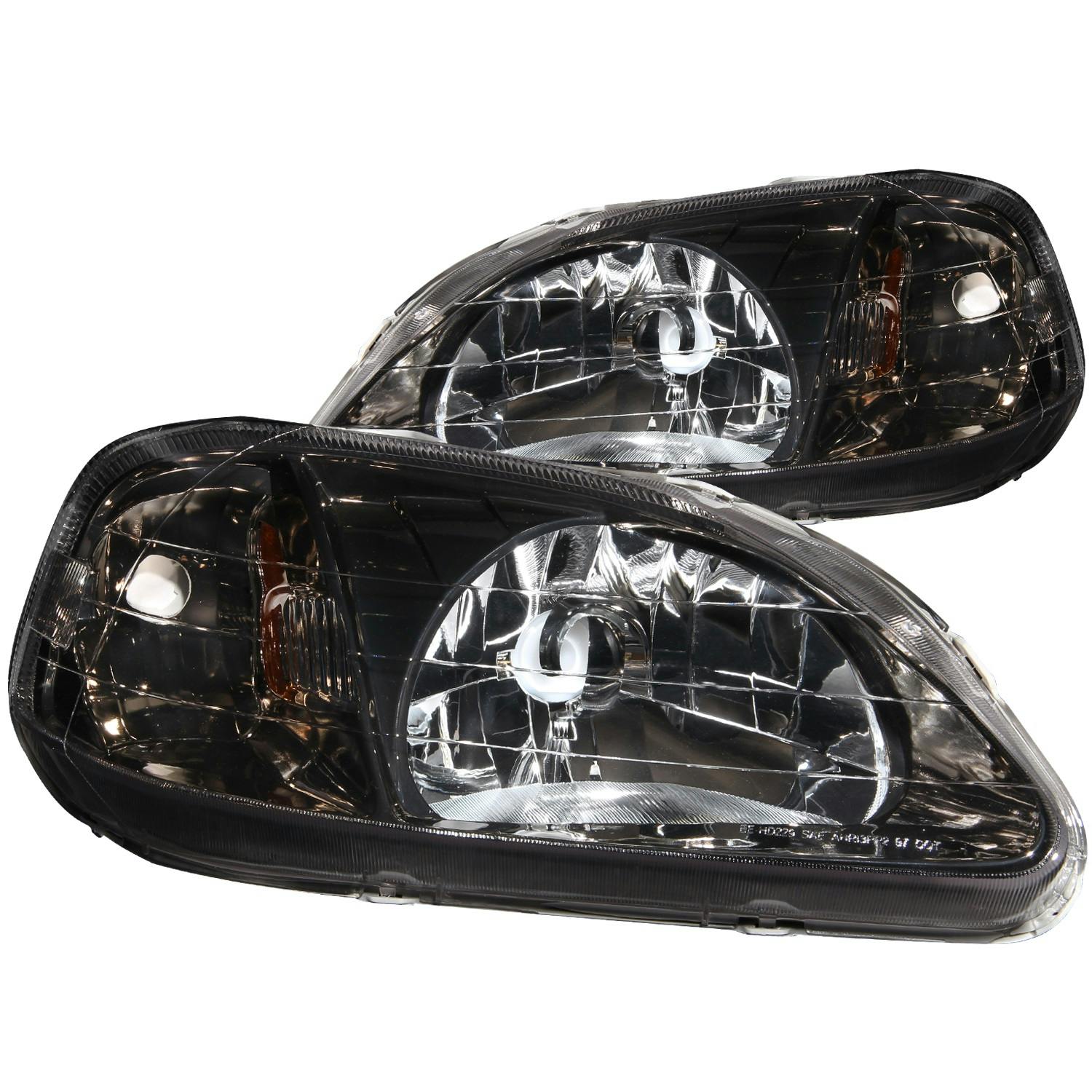 AnzoUSA 121234 Crystal Headlight Set