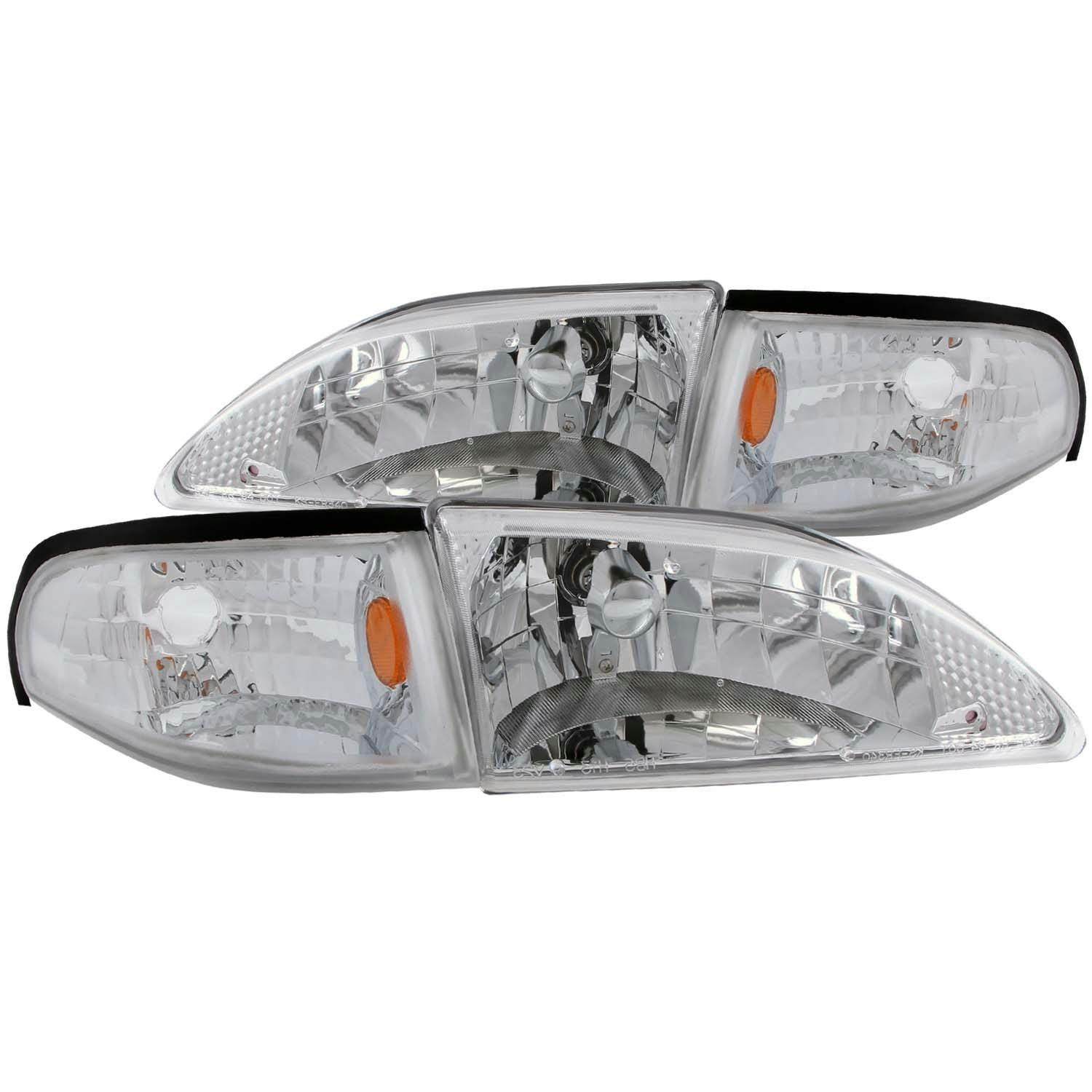 AnzoUSA 121262 Crystal Headlight Set