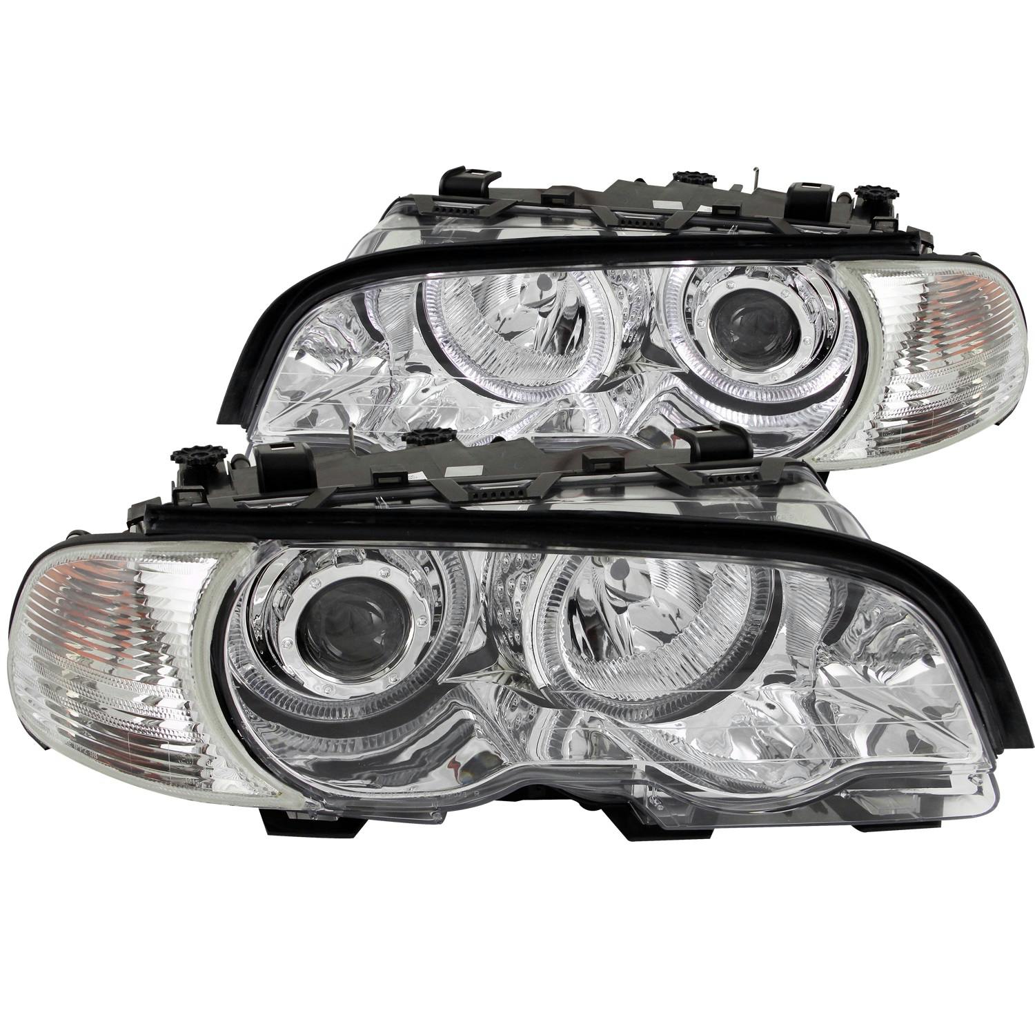AnzoUSA 121268 Projector Headlight Set w/Halo