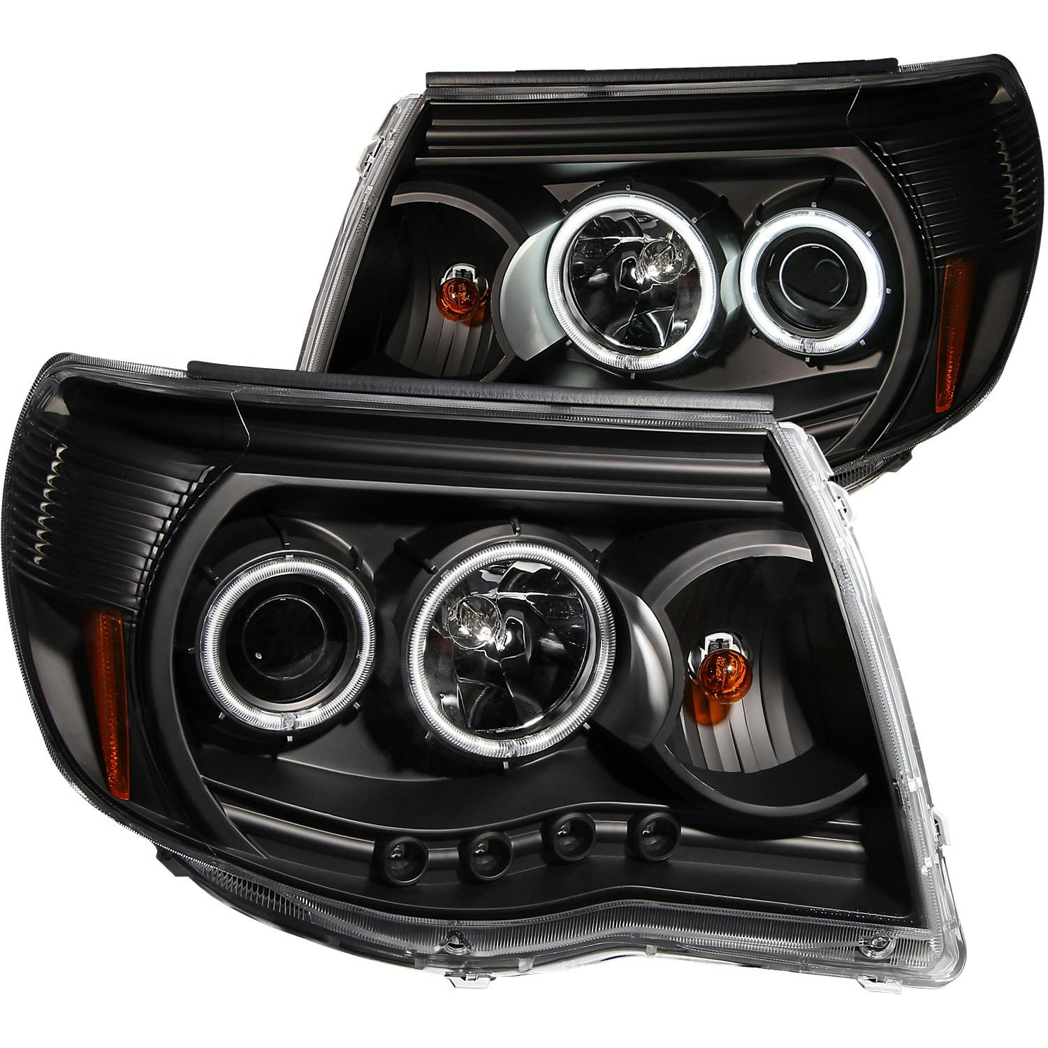 AnzoUSA 121282 Projector Headlight Set w/Halo