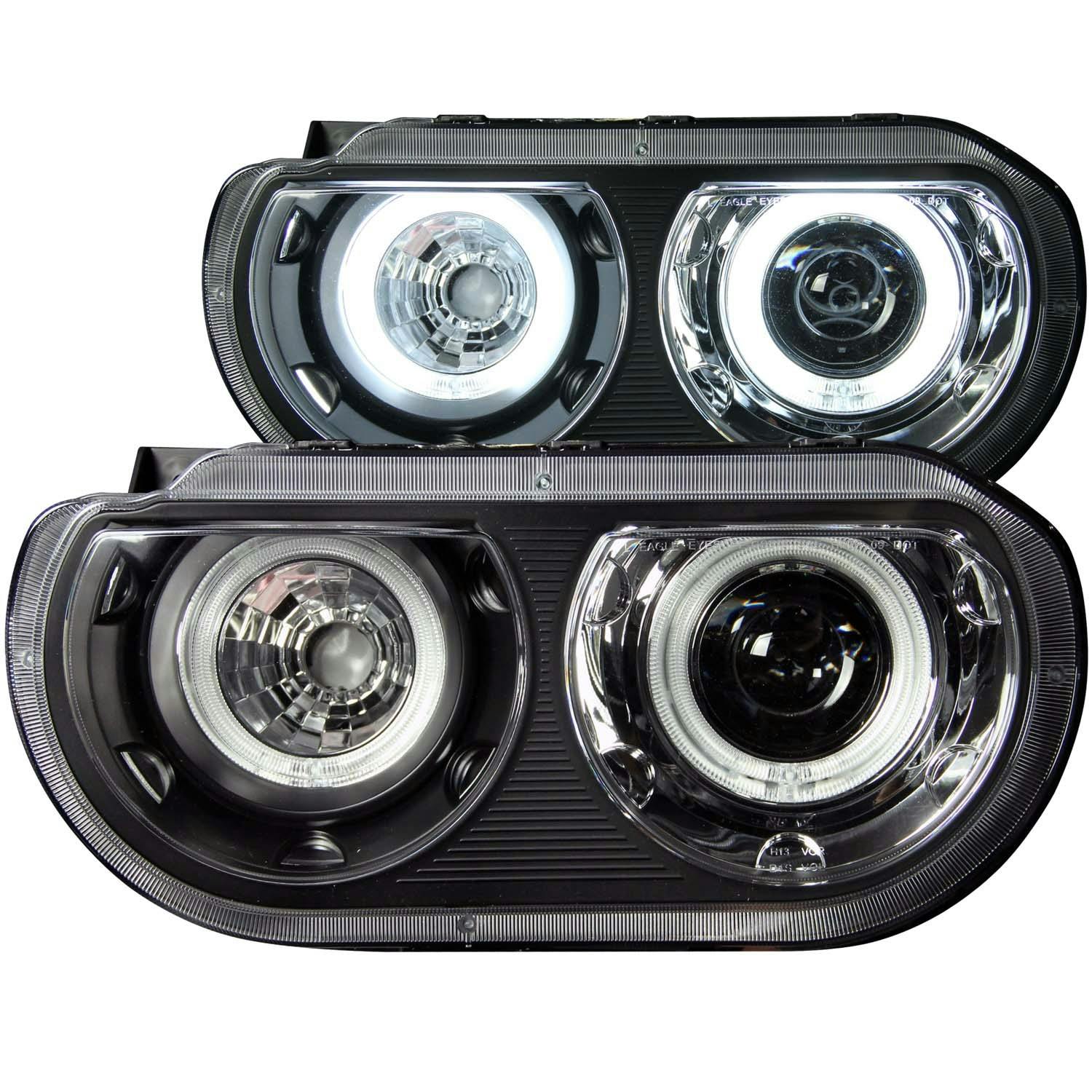 AnzoUSA 121306 Projector Headlight Set w/Halo