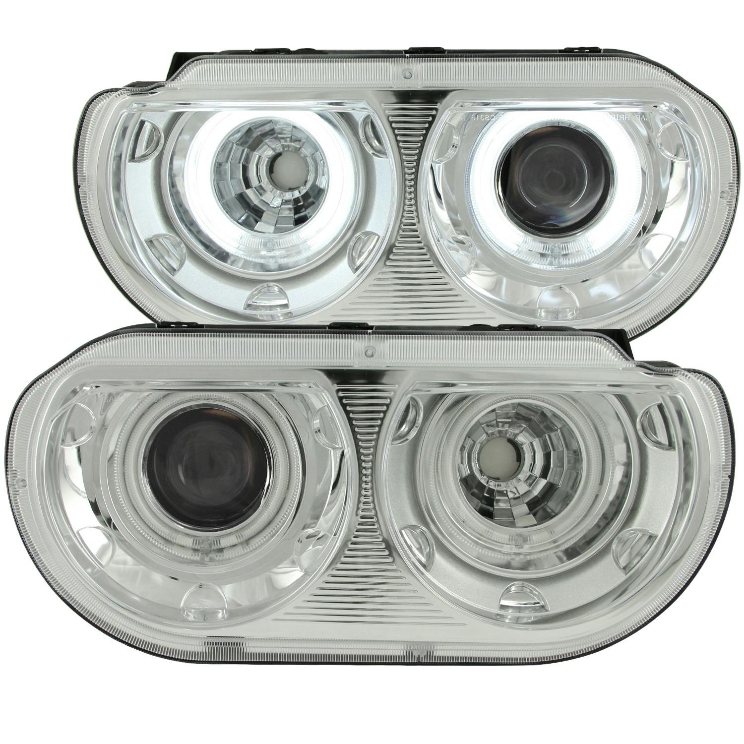 AnzoUSA 121307 Projector Headlight Set w/Halo