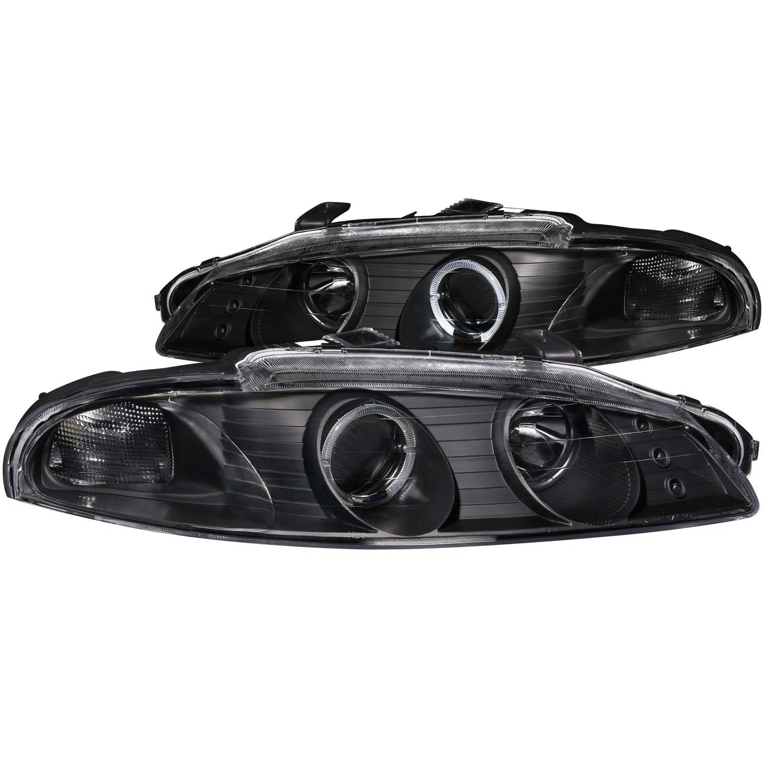 AnzoUSA 121377 Projector Headlight Set w/Halo