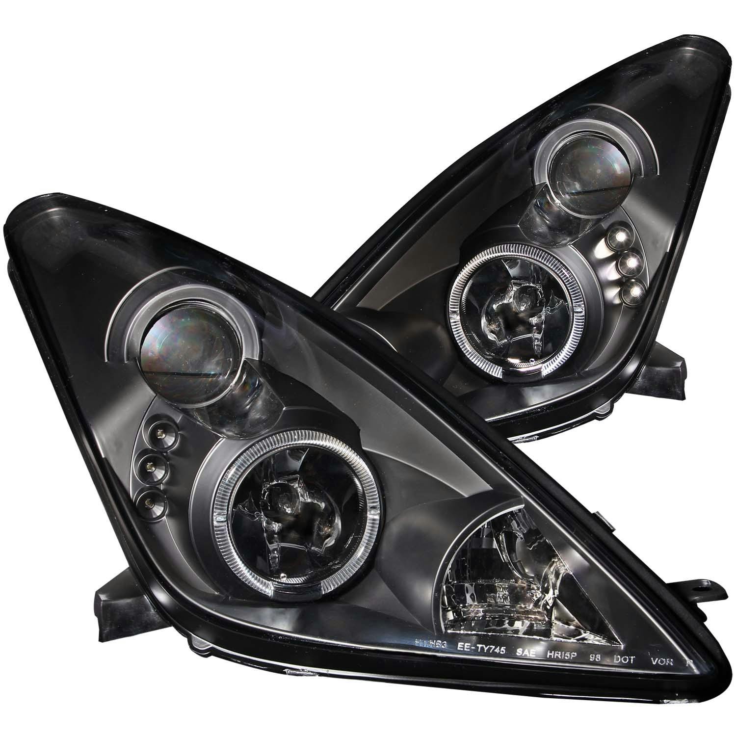 AnzoUSA 121387 Projector Headlight Set w/Halo
