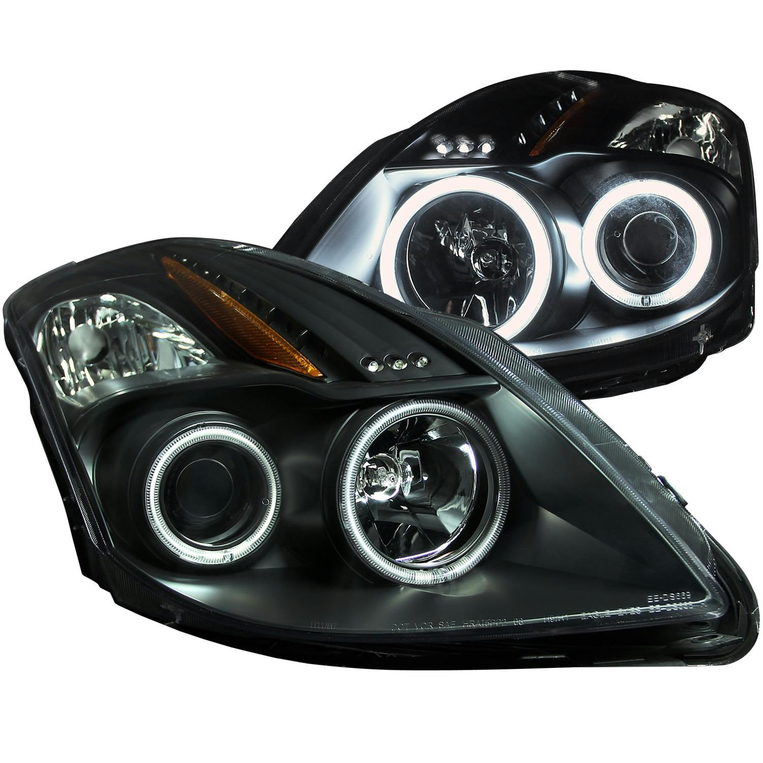 AnzoUSA 121395 Projector Headlight Set w/Halo