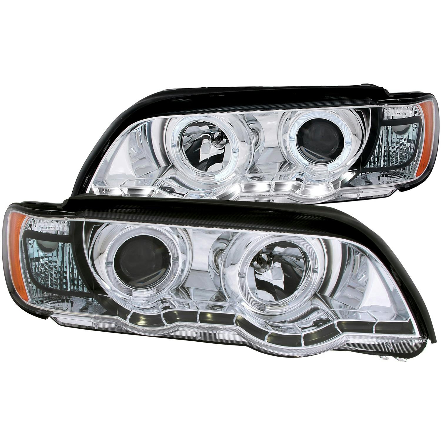 AnzoUSA 121397 Projector Headlight Set w/Halo