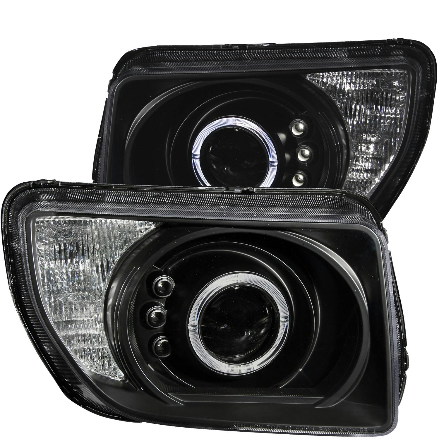 AnzoUSA 121432 Projector Headlight Set w/Halo