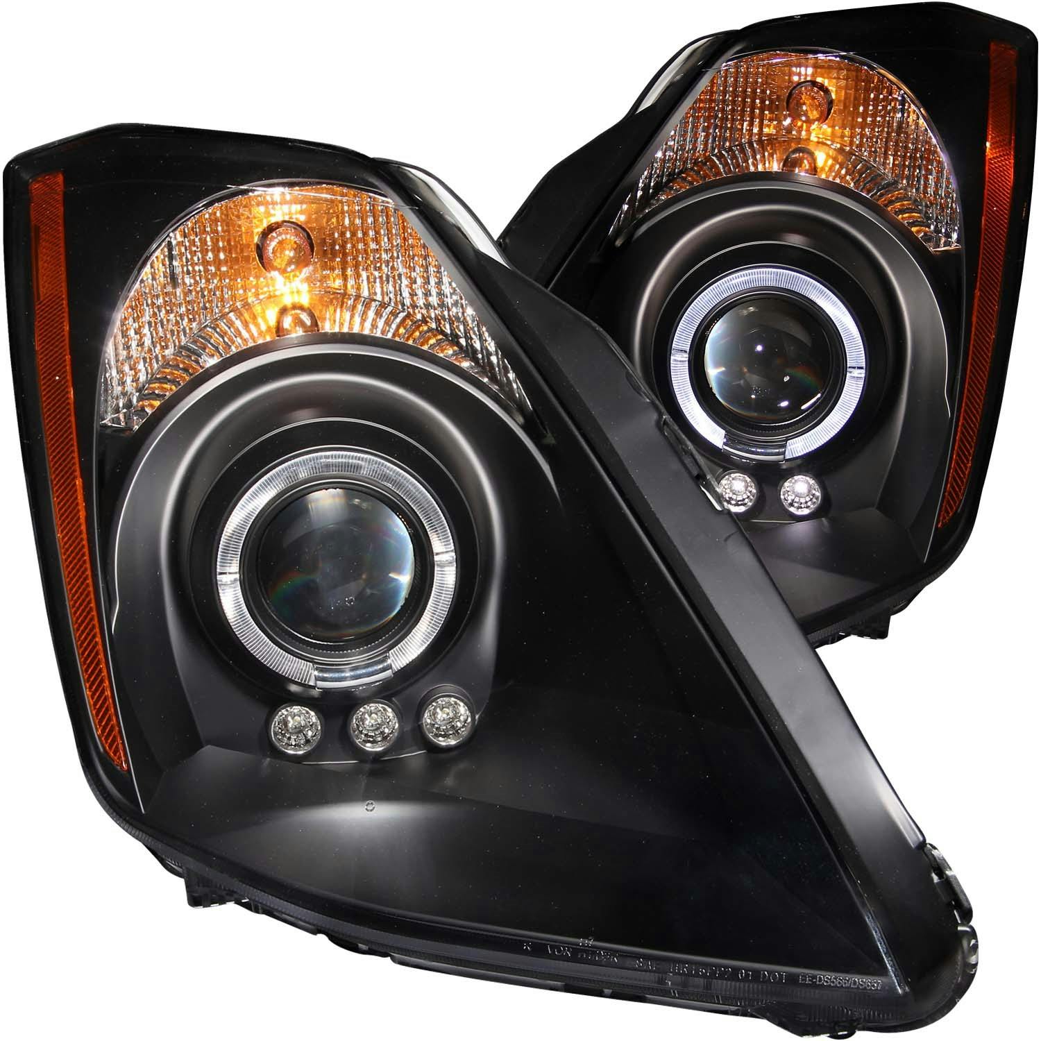 AnzoUSA 121444 Projector Headlight Set w/Halo