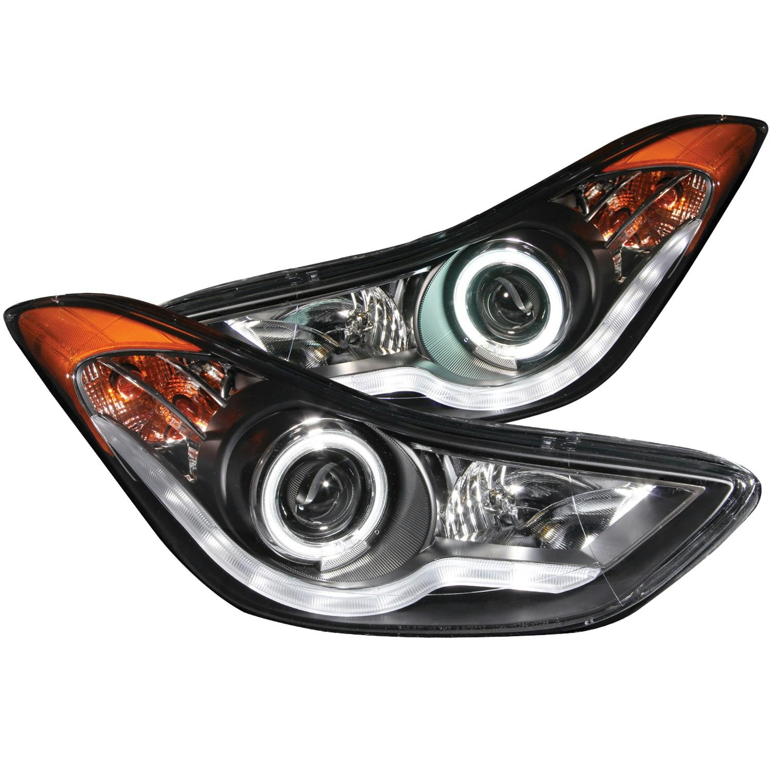 AnzoUSA 121456 Projector Headlight Set w/Halo