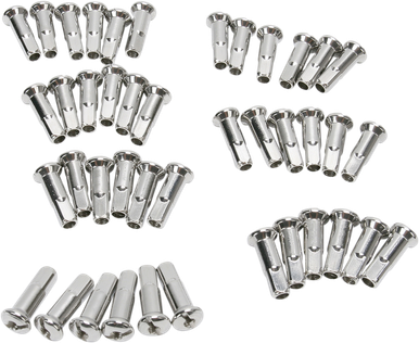 DRAG SPECIALTIES Spoke Nipples - Stainless Steel - Standard Length 16-0500SS42-HC3