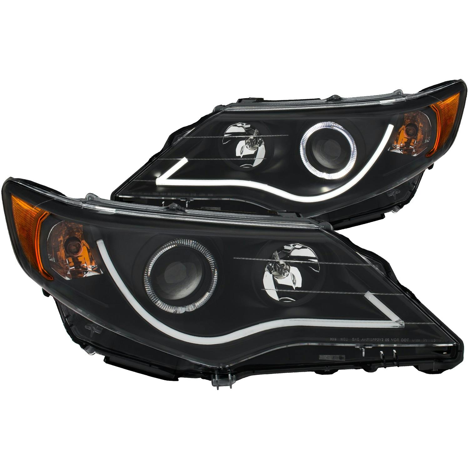 AnzoUSA 121512 Projector Headlight Set w/Halo