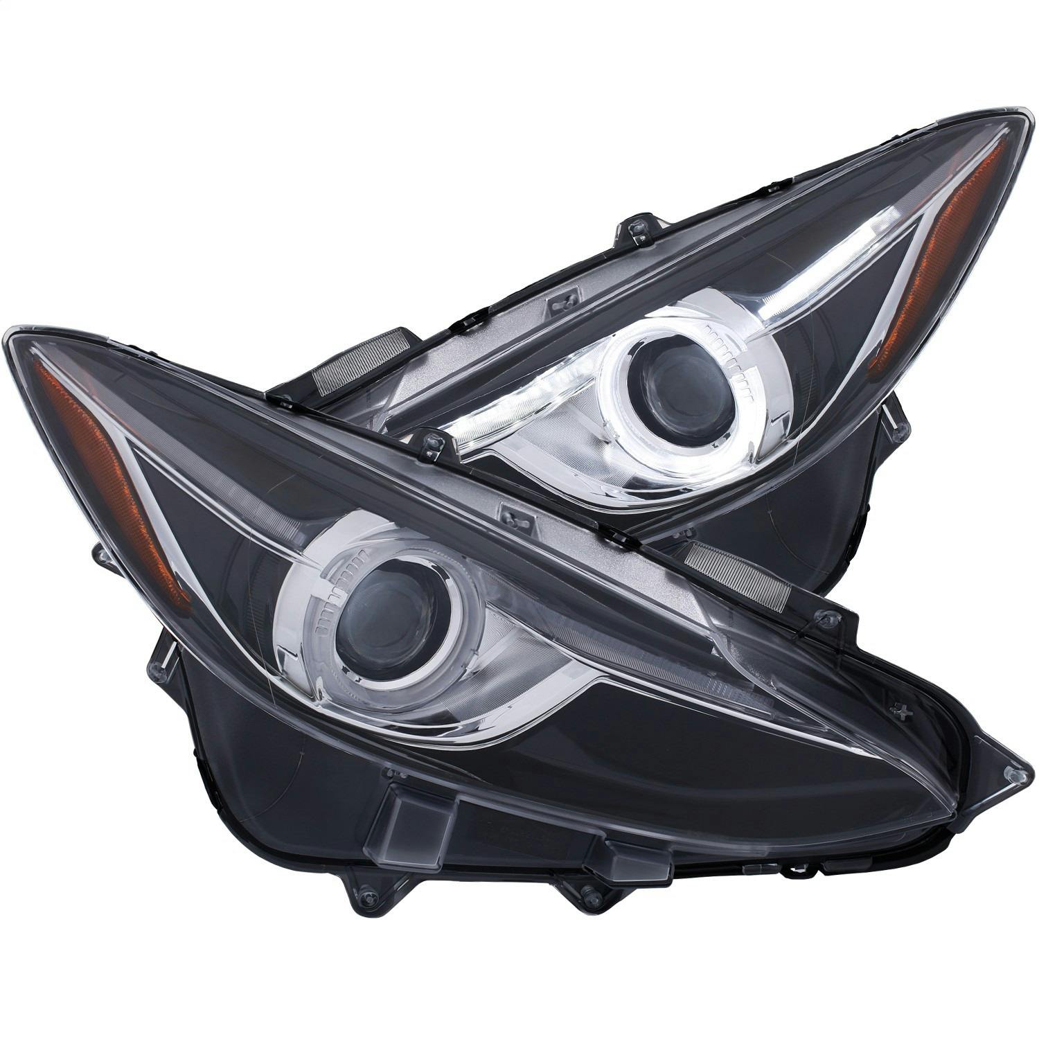AnzoUSA 121522 Projector Headlight Set w/Halo